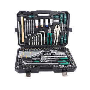 <strong>Professional</strong> 1/2 1/4&quot; 3/8&quot; Rachet Socket <strong>Wrench</strong> 144PCS Auto Repair Tool Kit Hand Tool <strong>Box</strong> Spanner Set Socket <strong>Wrench</strong> for Car - Product Image 1