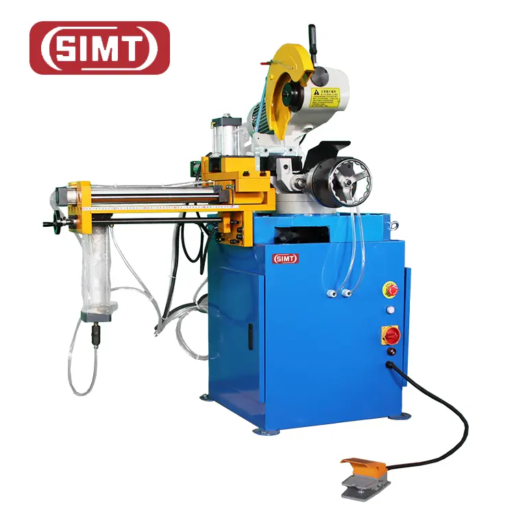 Hot MC-315BC Simple fully automatic pipe cutting machine metal stainless steel pipe cutting tube cut cold saw cutter