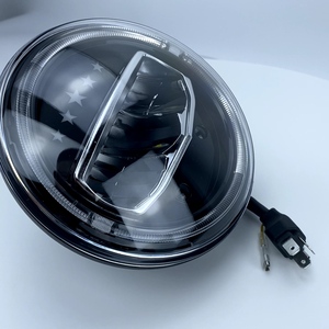 ไฟหน้ารถยนต์ LED ทรงกลม5.75 7 9นิ้ว,ไฟหน้าลำแสงสูงต่ำสำหรับรถยนต์ H4 H13ไฟ Led สำหรับ Jeeps Wrangler JK JL ระบบไฟอัตโนมัติ - Product Image 2