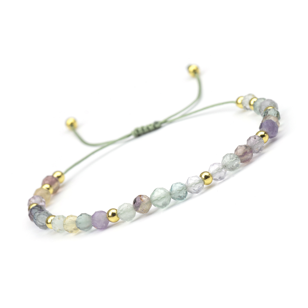 Fluorite arcobaleno multicolore CB79816