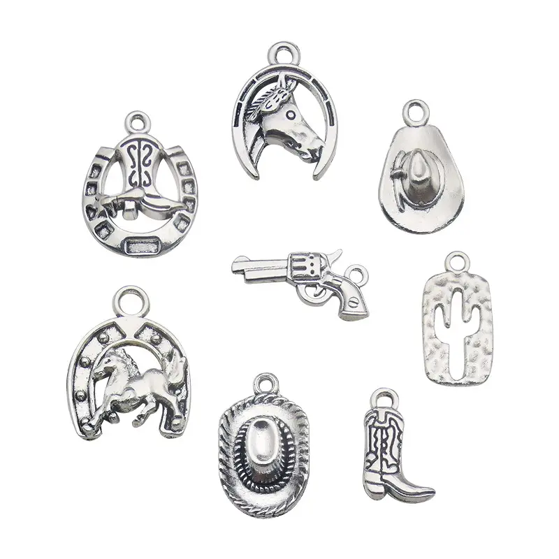 Sombrero de vaquero Charm Gold Filled Sterling Silver Cowgirl Hat Western Theme Country Girl Charms