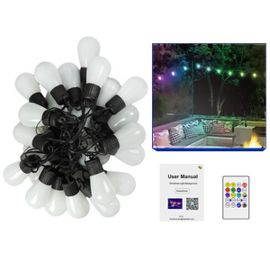 LED照明屋外クリスマスLEDライトRGBストリングデコレーションIP68評価製造 - Product Image 5
