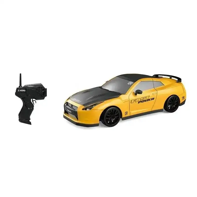 Popular Crianças Electric Radio Model Car Brinquedos 1/24 Simulação RC Sem Fio de Alta Velocidade 4WD Controle Remoto Drift Racing Car Para Adulto