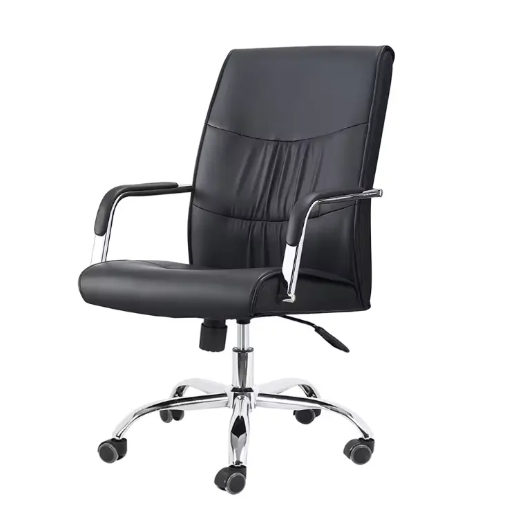 2024 ücretsiz örnekleri ergonomik fabrika doğrudan toptan koltuk deri yüksek kalite ofis koltuğu