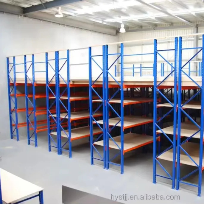 Heavy Duty Mezzanine Steel Shelving System Warehouses Multi Level Second Floor Pallet Racking Warehouse Mezzanine Mezzanine