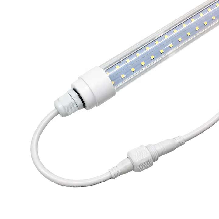 Cina 230V 20W 4ft T5 T8 Ip68 Ip67 Ip65 Perlengkapan Lampu Tabung Led Tunggal
