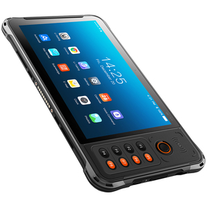 Fabrika endüstriyel sağlam Tablet PC 8 ''4G lte GPS ve GNSS seçeneği LF/HF/UHF RFID okuyucu barkod/RTK/parmak izi/IP67 gps rtk