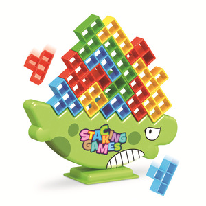 バランスゲームスイングスタックハイロシアブロックブロックパイルパイル楽しい子供の焦点卓上おもちゃ - Product Image 2
