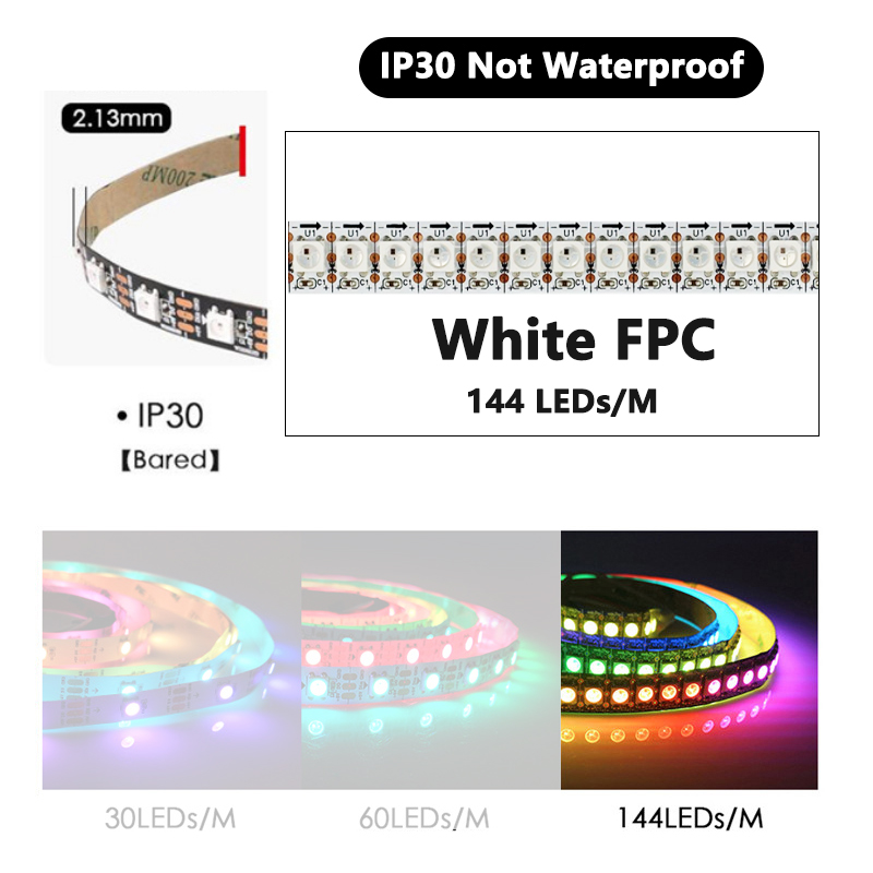 144 LEDs/M ( White-IP30)