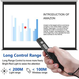 2.4 Ghz Laptop mac Computer Clicker Presentation Remote Control Best Wireless Clicker <strong>Pointer</strong> Presentation Remote - Product Image 4