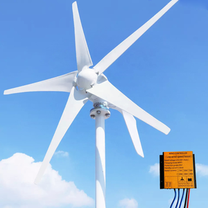 Özelleştirilebilir 3/5/6 bıçak rüzgar türbini 12V 24V 48V rüzgar türbini 500W 1000W rüzgar jeneratör yerine yeni enerji - Product Image 1