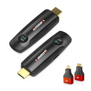 VRRIIS 094 100M 1TX a 1RX HD 1080P Video Audio Transmisor Receptor Extensor HMI inalámbrico Salidas duales para transmisión en vivo - Product Image 1