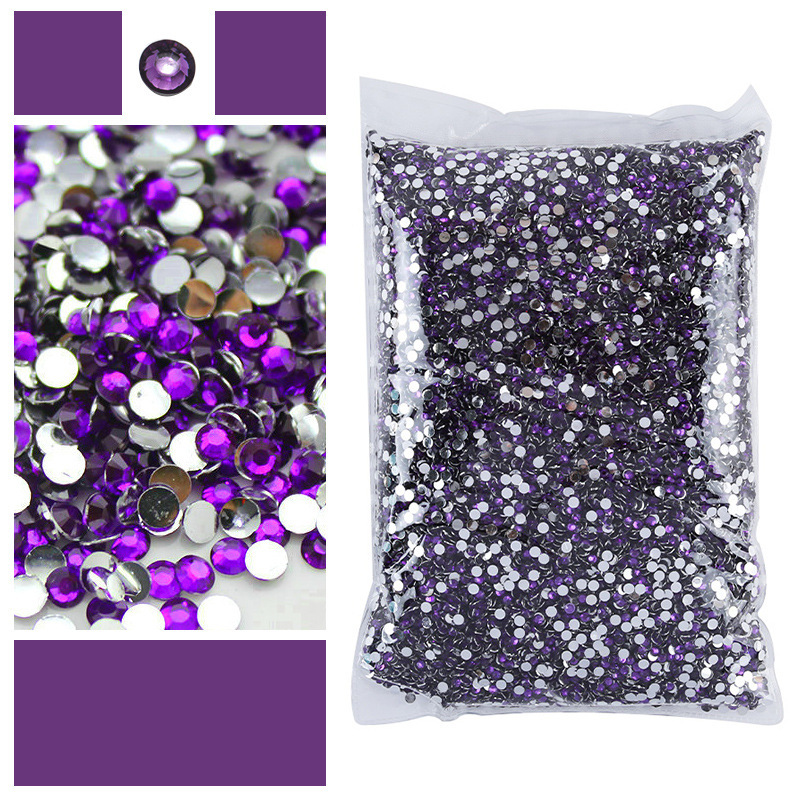 Violeta sobre plata