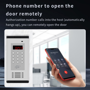Smart Phone GSM K6 senza fili 3G 4G campanello citofono GSM Gate apriscatole di controllo di accesso - Product Image 4
