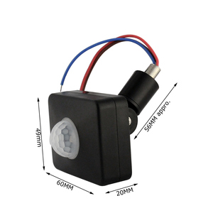 Sensor de Movimiento Pir para Lámpara LED, Detector de Movimiento Automático, Temporizador, DC, 12V, Sensor de Luz para Exteriores - Product Image 1