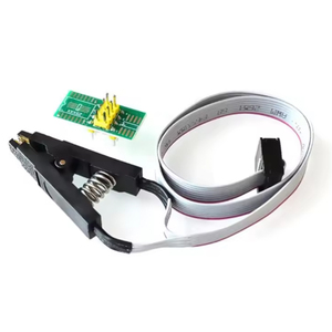 <strong>Programmer</strong> Test Clip <strong>SOP8</strong> Eight-pin BIOS Wide and Narrow Body 8-pin Universal Adapter IC <strong>Socket</strong> Burning <strong>Chip</strong> Clip - Product Image 1