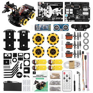 Smart Robot Kit für Arduino Project Mechanischer Arm Großer Spaß Kleiner Roboter zum Lernen Programmierung Vollversion Set mit Codes
