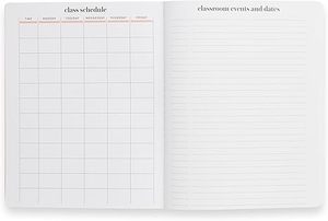 Cancelleria personalizzata A5 B5 cucito-punto cucito registro insegnanti e traccia prestazioni di frequenza e punteggi dei Test Record libro taccuino - Product Image 4