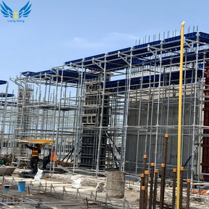 Sistema de soporte de panel Encofrado de marco de acero Encofrado de losa de cabeza de caída en forma de T para construcción de pisos y vigas con andamio de cabeza de caída - Product Image 2