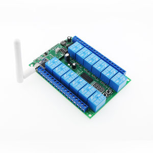 433mhz 12 Ch controllo industriale elettrico senza fili ricevitore remoto con codice di apprendimento definito dall'utente - Product Image 6