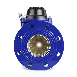 מד מים יצוק ברזל לחיבור אוגן בורג אופקי נתיק DN80/100/125/150/200/250/300 מ\\\"מ למים קרים וחמים - Product Image 4