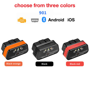 KONNWEI fábrica directa ELM327 para Bluetooth OBDII escáner de diagnóstico Android e IOS lector de código con aplicación gratuita 12V DC voltaje - Product Image 4