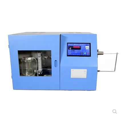 Analizador automático de azufre, para prueba y análisis de aceite y combustible