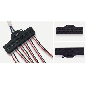 Divisor de línea 1 en 6 salidas Prensa Parche autoblocante Fuente de luz Conector paralelo Terminal de conexión de línea - Product Image 5
