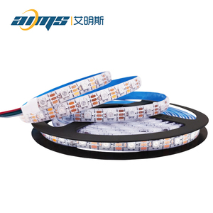全彩5M WS2812B发光二极管条IP65防水DC5V TX1812 SK6812换RGB DMX柔性照明智能条形灯 - Product Image 2