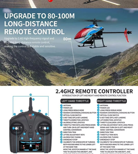 Wltox 4ch k200 एकल प्रोपेलर के बिना 6 ग्राम 6-एक्स जेरो ऊंचाई विमान आरएसी ड्रोन आरएसी हेलीकॉप्टर - Product Image 6