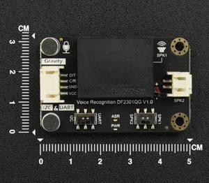 Offline-Spracher kennung modul I2C & UART 135 Häufig verwendete feste Befehls wörter Mind Graphical Programming