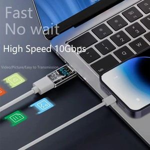 OEM USB 3.2 Digital Display Adapter 10 Gbit/s USB-Stecker auf USB-Buchse Konverter Schnell lade daten Trans afer Adapter - Product Image 4