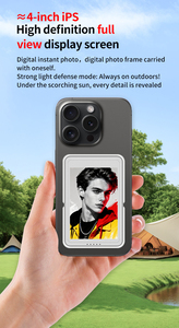 Hipoink พาวเวอร์แบงค์ E-Ink จอ3.87นิ้วความละเอียด480x800px การชาร์จด้วยแม่เหล็กไร้สาย5000mAh หลากสี - Product Image 5