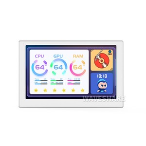 Pantalla ambiental TFT RGB USB de 5 pulgadas, carcasa de PC, monitor de pantalla RGB de escritorio secundario para ordenadores, módulos LCD, categoría de producto