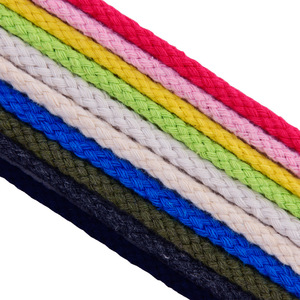 Diy Macrame Cord 4mm Twisted Cotton String Venta al por mayor Colorido Algodón Cuerda Macrame Cord 3mm - Product Image 6