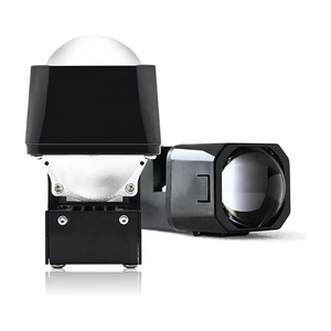 Süper parlak 40W 5000K yüksek düşük işın 1.5 inç Mini LED modülü Lens far BI LED projektör Lens motosiklet far ampuller - Product Image 3