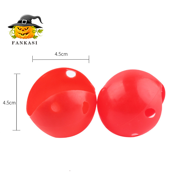 Nez de clown en plastique en vrac sans corde