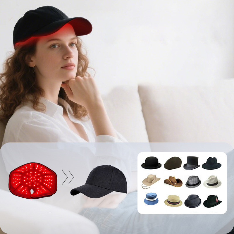 100 LED + casquette de baseball