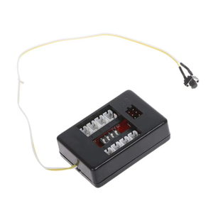 ชุดไฟ LED เบรค + ไฟหน้า + สัญญาณรถ RC รถบรรทุก1/10th 2.4GHz PPM FM 12ชิ้นรีโมทคอนโทรลไฟรุ่นสัญญาณเลี้ยวรถ - Product Image 5