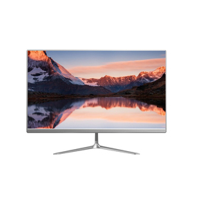 OEM AIO24インチオールインワンデスクトップコンピューターCore i5 5200u 8G RAM 256G SSDオールインワンPCモノブロックコンピューター (UPSバッテリー付き)