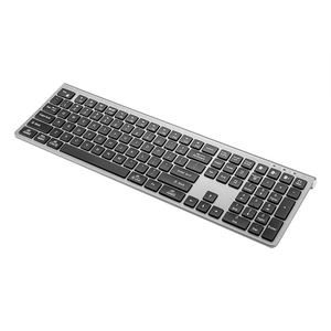 104 Keys Full Size <strong>Keyboard</strong> 2.4G Wireless <strong>Keyboard</strong> With 3- Device Sync Hot Swap <strong>Keyboard</strong> for Laptop Notebook iPad - Product Image 1
