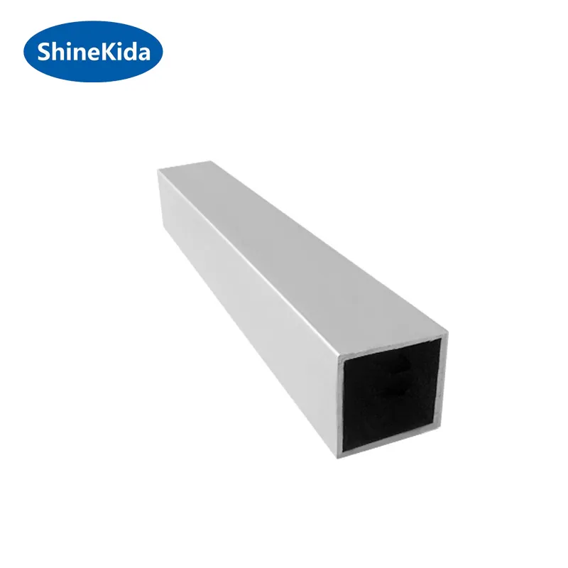 Tube carré en aluminium 50x50mm et 50x25mm, profilé aluminium, haute qualité