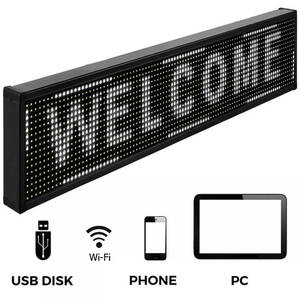 Wifi 4g Control <strong>Led</strong> Matrix Programmable DIP SMD <strong>Scrolling</strong> <strong>LED</strong> <strong>Sign</strong> P3.75 P10 <strong>LED</strong> Module Panel Moving Message Billboard CE FCC - Product Image 1