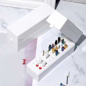 Soporte para herramientas de uñas, caja de almacenamiento con muestra gratis de 30 agujeros - Product Image 5