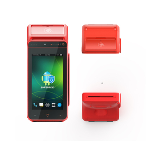 Código QR Android 12 colección de peaje electrónico móvil de mano Android terminal POS integrado