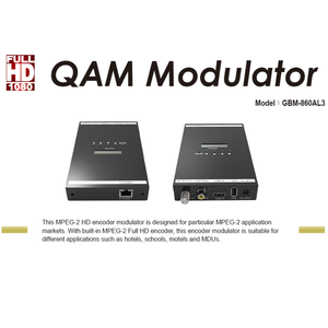High Performance 1CH 2CH 3CH 4CH Full HD Digital <strong>Encoder</strong> QAM HDMI to RF DVB-<strong>T</strong> ATSC <strong>ISDB</strong>-<strong>T</strong> <strong>Modulator</strong> - Product Image 2