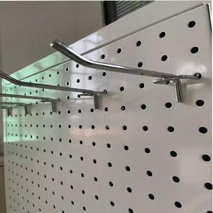 热卖双面穿孔背板吊挂带钩手机配件展示架吊挂物品展示架 - Product Image 5