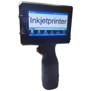 Impresora de inyección de tinta de cabezal de impresión Ricoh de mano portátil Grado manual fácil para imprimir fechas Códigos 2D Etiquetas Varios incluyendo Flex - Product Image 2
