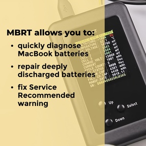 2024 MBRT LiteボックスV2.1 Macbookバッテリー修理ツールプログラマーサポート2009-2022モデル - Product Image 4