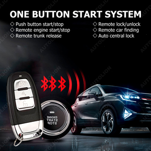 Funciones completas PKE sistema de arranque y parada del motor PKE sistema de arranque de botón pulsador sin llave alarma de coche con llave inteligente con arrancador de motor remoto - Product Image 4